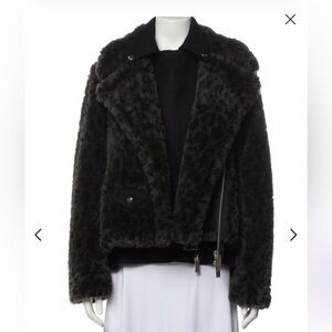 Sacai Faux Fur Jacket